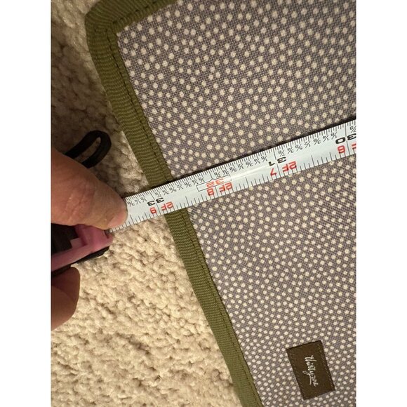 Thirty One 31Family Plan‎ Hanging Organizer With 5 Pockets Gray Pin Dot Design - Picture 3 of 9